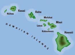 HI Islands chain map